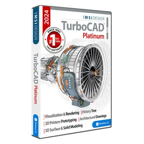 TurboCAD Platinum 2024