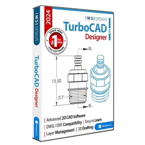 TurboCAD Designer 2024