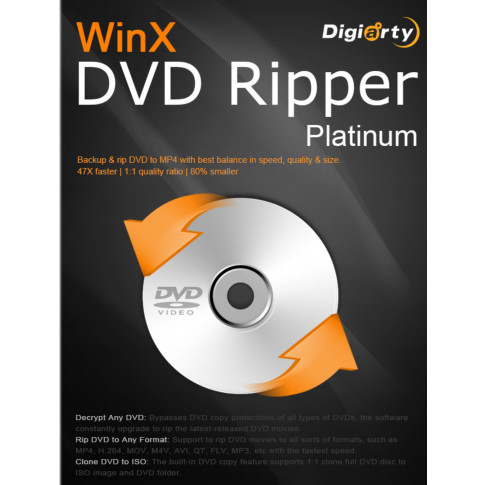 WinX DVD Ripper Platinum 8 (Ultimate License)