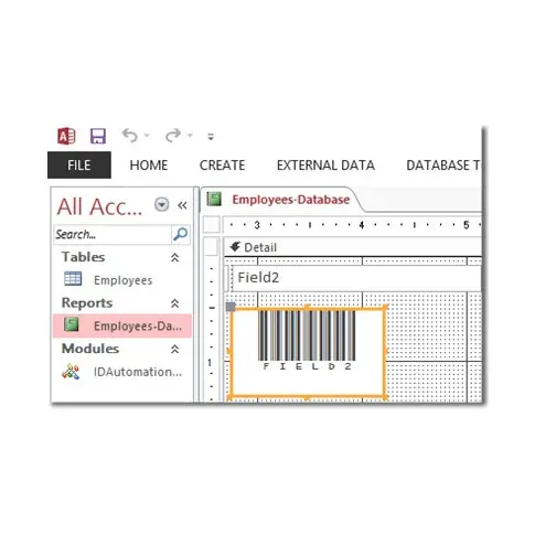 Native Barcode Generator for Microsoft Access