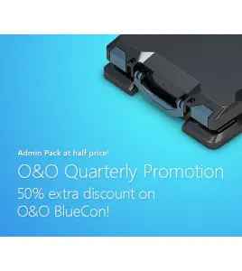Promocja kwartalna na zakup O&O BlueCon za połowę ceny