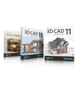 Nowe wersje Ashampoo 3D CAD Professional 11, 3D CAD Architecture 11 i Home Design 9